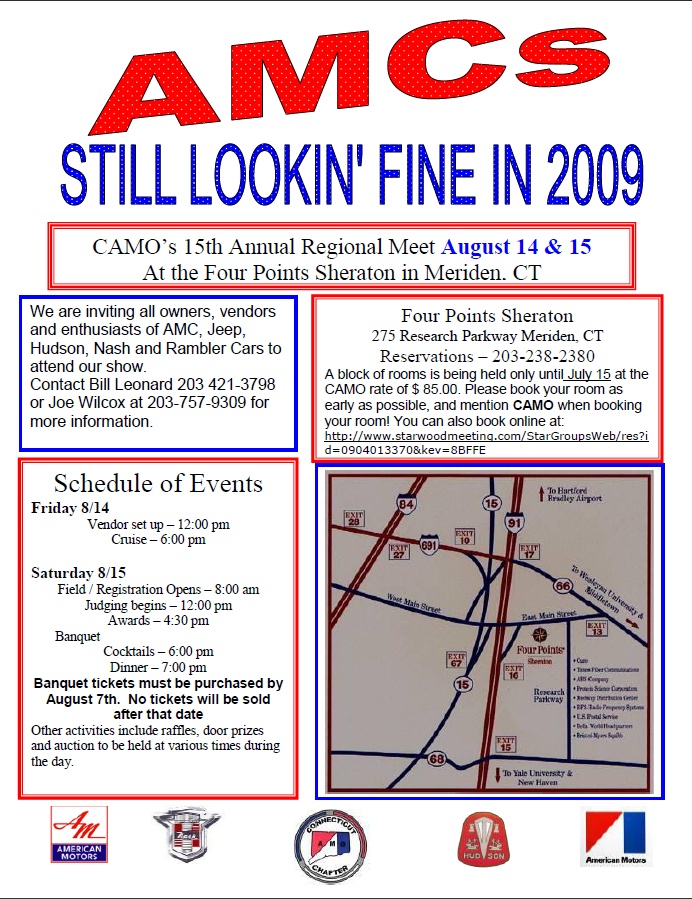 2009 CAMO Show Flyer